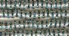 10 4.5mm Silver Rondelles with Montana Rhinestones